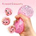 2026 New Glitter Dumpling Squishy Box, Stress Relief, Soft Squeeze Decompression Dough, Glitter Dumpling Squishy for Stress Relief (Pink, 1PCS)