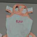 PUMYPOREITY Escape Proof Dog Diapers - Reusable, Washable, French Bulldog & Female/Male Period Diapers - Blue, XL