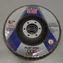 Sali 100 Pack Zirconia Flap Disc 40 Grit 4.5" x 7/8-Inch Sanding Disc Bevel Type #29 Premium and Industrial Grade Angle Grinder Grinding Wheel High Performance Edge Grinding