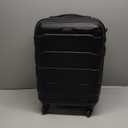 Samsonite Omni 2 Carry-On Hardside Luggage with 360 Spinner Wheels - Scratch Resistant Hardshell - TSA, Airline-Approved - Expandable Polycarbonate Shell for Lightweight Travel - Midnight Black