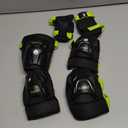 ZIFFY Knee Pads for Kids, Adjustable Knee and Elbow Pads Set with Wrist Guard, Protective Gear for Boys Girls Skateboard Roller Skating Cycling Bike  2 Sizes, 4 Colors by Jova (Small, Black)