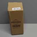 White Tabletop Christmas Tree, 2Pcs Resin Small Christmas Trees Figurines, Decorative Christmas Tree Set for Mantle, Mini Xmas Trees for Vintage Indoor Decor, DIY Winter Village