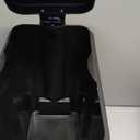 Cesun Bathroom Trash Can with Lid, 2.6 Gallon Small Black Bathroom Garbage Can Soft Close, Stainless Steel Waste Basket with Step Pedal for Bedroom, Laundry Room, Living Room, Home Office, Toilet, RV