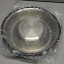 Stainless Steel Non-Skid Pet Dog Water and Food Bowl, 2-Pack (10 x 2.8 Inches), Each Holds Up to 4 Cups