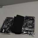 CHARMKING Compression Socks for Women & Men Circulation (3 Pairs) 15-20 mmHg is Best Support for Athletic Running Cycling (Small-Medium, 01 Black/Black/Black)