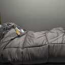 Utopia Bedding Comforter Duvet Insert, Quilted Comforter with Corner Tabs, Box Stitched Down Alternative Comforters King Size (Light Grey) (King (Pack of 1))