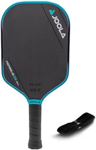 JOOLA Ben Johns Perseus 3 Pickleball Paddle w/Propulsion Core - Charged Carbon Surface Technology. UPA Approved - Elongated Body Shape w/Large Sweet Spot. NFC Chip Enabeled & UPA-A Certified, Size: 16mm