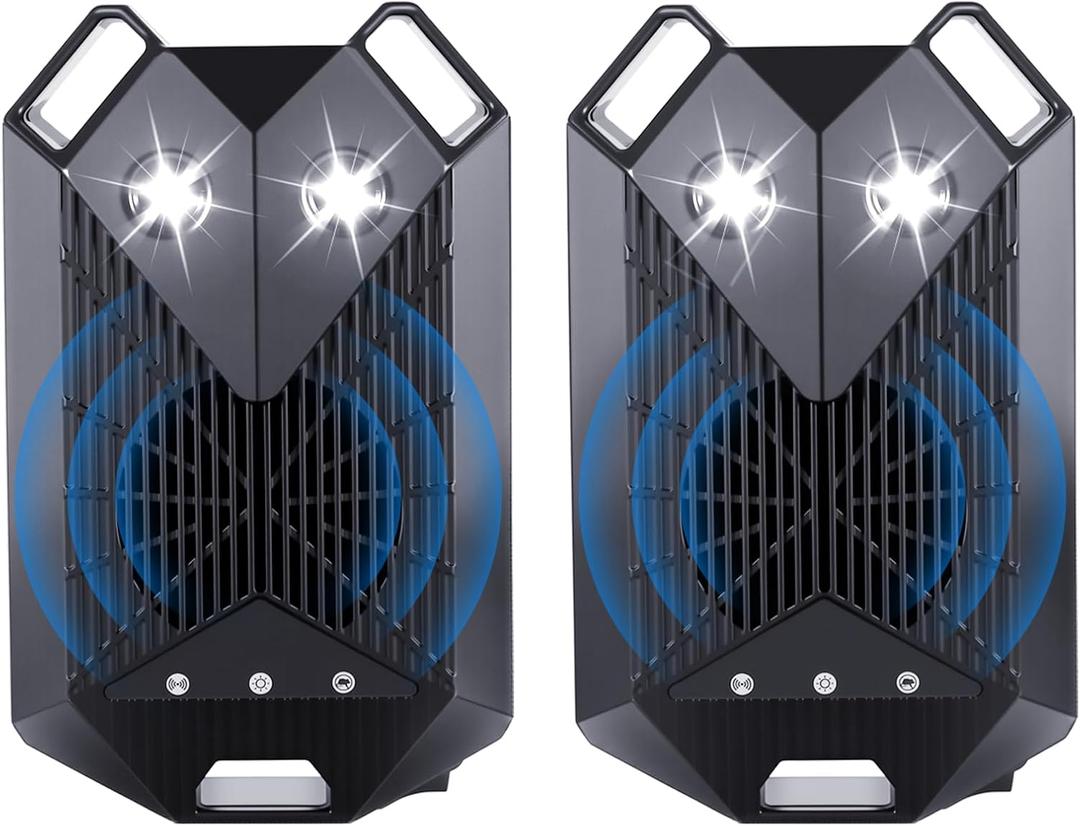 2026 New Rodent Repellent for Car Engines, Mouse Repellent Ultrasonic Plug-in, Battery Operated Car Rodent Repellent Under Hood, Keep Mice Rat Squirrel Out of Car, Boat, Attic, Garage, Barn,2 Pack