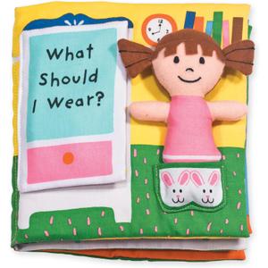Melissa & Doug Soft Activity Baby Book - What Should I Wear?