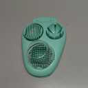 CraftyCrocodile Egg Slicer for Hard Boiled Eggs - 3 Slice Modes Egg Cutter, Heavy Duty, Stainless Steel Dicer - Kitchen Chopper Tool for Strawberry, Mushroom, Grape, Cherry Tomato - Mint Green