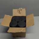 Furniture Risers Bed Risers Heavy Duty 1 inch, 2 inch, 3 inch, 4 inch Round Adjustable Bed Lifts Riser for Desk Legs Table Couch Sofa Chair Refrigerator Washing Machine (1+1+1 Inch, Black, 8 Pack )