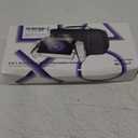 QUAGGY 3-in-1 Accessoris Kit Compatible with PlayStation Portal, EVA Carrying Case for PS Portal with Clear Skin Protective Case, 2 Screen Protectors for PlayStation Portal (transparent)