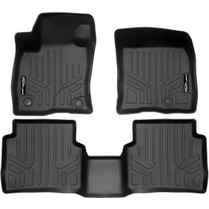 SMARTLINER All Weather Protection Custom Fit 2 Row Floor Mat Liner Set Compatible with 2020-2025 Lincoln Corsair
