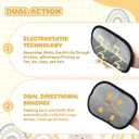 LemonRoad 6 Pcs Pet Hair Removal Tool Set Includes 4 Electrostatic Pet Hair Removal Gloves for Cat Dog Carpet Scraper for Couch, Clothes, Car, Carpet, Bed, Furniture