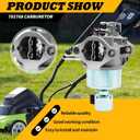 594605 792768 Carburetor Kit Compatible with 591731 796109 594593 794161 795477 14Hp-18Hp Engines Lawn Mower Carb