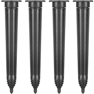 Briwooody 4 Pack Garden Watering Stake Large UV-Protected ABS Plastic Deep Root Irrigation Spike for Trees, Shrubs, Bushes, Shrubs, Flowers, Fruits, Vegetables, Potted Plants (14 Inch)