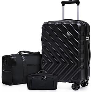 Luggage Sets 3 Piece,Suitcases with Wheels,Carry On Luggage Set 22x14x9 Airline Approved,Hardshell Luggage Sets With TSA Lock,20 Inch Carry On Suitcase 