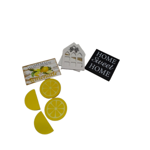Lemonade Sign and Home Sweet Home Sign