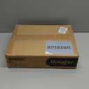 Huuger Nightstand with Charging Station, Side Table with Fabric Drawers, End Table with Open Shelf, Bedside Table with USB Ports and Outlets, Night Stand for Bedroom, Rustic Brown and Black (11.8"D x 15.7"W x 23.6"H (2 Drawers))