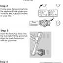 PegPro 2" Hooks Kit for Modern Plastic or Metal Pegboard  Durable Plastic Pegboard Hooks - For Garage, Kitchen, Craft Room, and more (2" Hook - 24 Pack, Black)