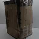 55 Trampoline for Kids - Toddler Trampoline with Adjustable Gymnastic Bar, Indoor/Outdoor Enclosure Net, No-Gap Safe Design, Up to 220 lbs, Gift for Boys & Girls (Stainless Steel, blue yellow)