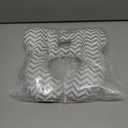 Baby Travel Pillow, Upgrade U-Shape Infant Pillow for Car Seat Pushchair and Stroller, Soft Comfortable Sleep Cushion for Kids Newborn and Toddler -Wave Gray