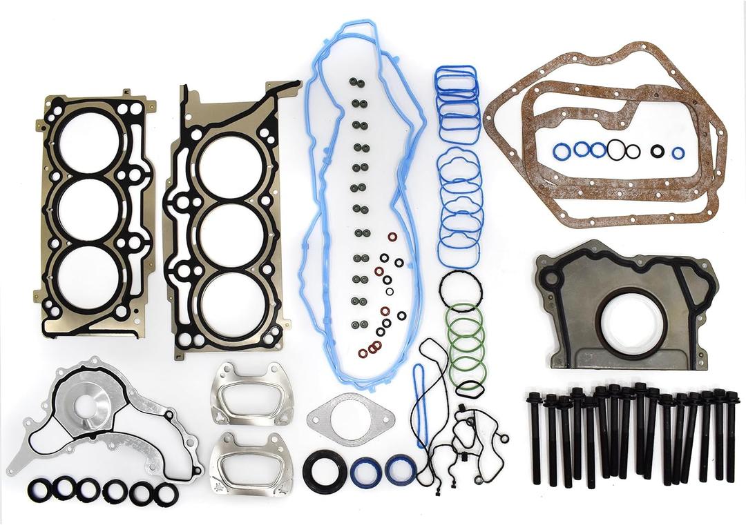 3.6L Pentastar Head Gasket Set Head Gasket Bolts Kit for 2011-2016 for Dodge Charger Journey Ram 1500, Chrysler 200 300, Jeep Grand Cherokee Wrangler 3.6 HS26541PT