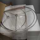 PoKat 23" Modern Ceramic Table Lamp Set of 2 for Living Room White Desk Lamps for Bedroom Farmhouse Bedside Nightstand Lamp House Warming Gifts New Home Decor End Table Lamps Gifts for Women Mom Beige