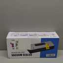 Food Vacuum Sealer Machine 10-In-1 with Bag Storage (Up to 20FT) and Cutter, INKBIRD Food Sealer Vacuum Sealer for Food with Moist/Dry/Canister 5 Food Modes, Starter Kits Bags x 5 and Bag Roll x 1, 85KPa (Silver)