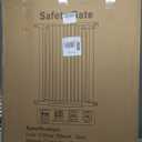 41" Extra Tall Dog Gate for Doorways Stairs, 54.8-60.2 in in Wide Baby Gates Walk Thru, No Drill Long Pet Gate for Doggie Puppy, Auto Close Large Child Safety Gate with Door Indoor, Black