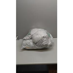 CozyLux Full Size Comforter Set - 3 Pieces Light Grey Soft Luxury Cationic Dyeing Bedding Comforter for All Season, Light Gray Breathable Lightweight Fluffy Bed Set with 1 Comforter and 2 Pillow Shams