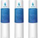 EDR3RXD1 Replacement Compatible with Filter 3, EDR3RXD1B, 4396841, 4396710, 46-9083, 46-9030, RW004 Refrigerator Water Filter 3 Pack