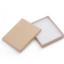 MESHA 42PC Jewelry Gift Boxes With Lids - Kraft 6x5x1, Cotton Filled Brown for Necklaces, Bracelets - Bulk Shipping Boxes for Small Business, Accessories
