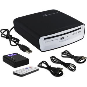 Portable CD Player for Car - Universal USB External CD Player for Car,TV, Mac, Laptops, Desktops, PC with Plug and Play USB, AUX Port