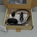 Trucker Bluetooth Headset, Wireless Headset with Mic for Work, Upgraded V5.3 Dual Noise Cancelling Microphones, Mute Button, Multipoint, 53H Battery, for Truck Drivers, Work from Home Office Phone (Black)