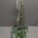 Tigeen 4 Pcs Artificial Palm Leaves Tree 33 Inch Fake Tropical Plant with Stems Large Faux Palm Leaf Bush Greenery for Hawaiian Luau, Jungle Safari, Pool Beach Party, Wedding, Garden, Indoor Outdoor