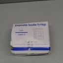 Syringes 1ml 31G 5/16" 8mm Needle U-100 1cc Syringe Disposable Lab Supplies, 100 Pack
