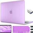 CISSOOK for MacBook Pro 14 Inch 2026 2025 2024 2023 2022 2021, Purple Hard Shell Cover for MacBook Pro 14.2" M1 M2 M3 M4 M5 Pro/Max Chip A2442 A2779 A2918 A2992 A3112 A3185 A3401 A3434