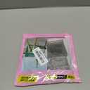 uxcell 4pcs 3x3 in Rubber Furniture Caster Cups Square Chair Leg Floor Protector Non-Slip Furniture Pad Grips with Felt Pad for Hardwood Floor, Transparent (Fit 1.4 or 2.2 Inch Chair Leg)