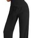 FAIRY SEASON Women's 2 Piece Casual Lounge Sets Summer Outfits Asymmetrical Short Sleeve Tops Wide Leg Pants Matching Set