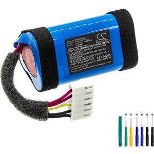 Battery 10000mAh / 37.00Wh,Replacement Battery Fit for JBL Charge 5, JBLCHARGE5BLUAM 1AA011NA, GSP-1S3P-CH4A