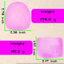 Fudge Candy- Soft Sensory Fidget Toy - (Set of 2) - Slow Rising Stress Balls Stretchy Fidget Fudge Cube for Anxiety Stress Relief, Maltose Filling