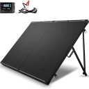 Renogy 200 Watt 12 Volt Portable Solar Panel with Waterproof 20A Charger Controller, Foldable 100W Solar Panel Suitcase with Adjustable Kickstand, Solar Charger for Power Station RV Camping Off Grid