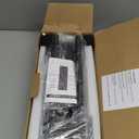 Battery Operated Wall Sconces Set of 2,  12000mAh Rotatable Picture Lights with Remote Control, Dimmable 3000-6500K LED Rechargeable Wall Lights for Living Room Bedroom Mirror, 28.3In (Black)