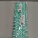 PATIKIL 12mm(1/2") Plastic Spiral Binding Coils, 15 Pcs Binding Spirals 85 Sheet Capacity Binding Spirals for Binding Paper Sheets, Green