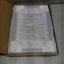 wyooxoo 8x12 Picture Frame Set of 2 Dark blue Solid Wood Photo Frames Display Pictures 6x8 with Mat or 8x12 Without Mat Colorful Frame For Wall or Tabletop Display