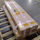 DWVO 4.2x2.6x5.6ft Outdoor Vertical Storage Shed with 2 Shelves, 60 Cu Ft Waterproof Resin Garden Shed with Floor & Lockable Door, Plastic Tall Tool Cabinet for Garbage Can, Lawn Garden Supplies, Gray