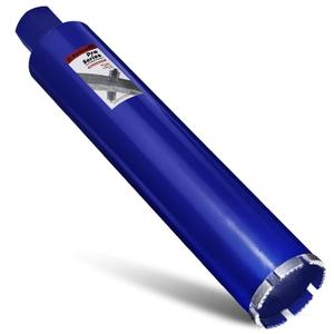 3 Inch Core Drill Bit for Concrete with Rebar - 14" Depth, Wet Use, 1-1/4"-7 UNC, Upgraded Welded Teeth for Brick, Block, Stone, Masonry, Stucco, Alsphalt - Great for DIY & Pros (76mm)