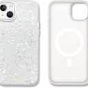 Sonix Case for iPhone 15 Plus, iPhone 14 Plus | Compatible with MagSafe | 10ft Drop Tested | Pearl Tort Marble