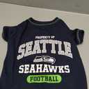 NFL Seattle Seahawks Dog T-shirt Large. - Licensed Shirt for Pets Team Colored with Team Logos- Premium Stretchable Materials for the comfort of your Dog & Cat, Large, Seattle Seahawks